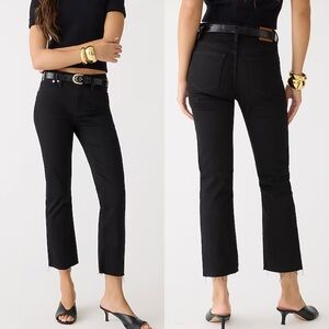 J.CREW Mid-rise Demi-boot Crop Jean